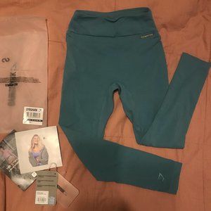 Whitney Simmons x Gymshark Deep Sage Leggings V1